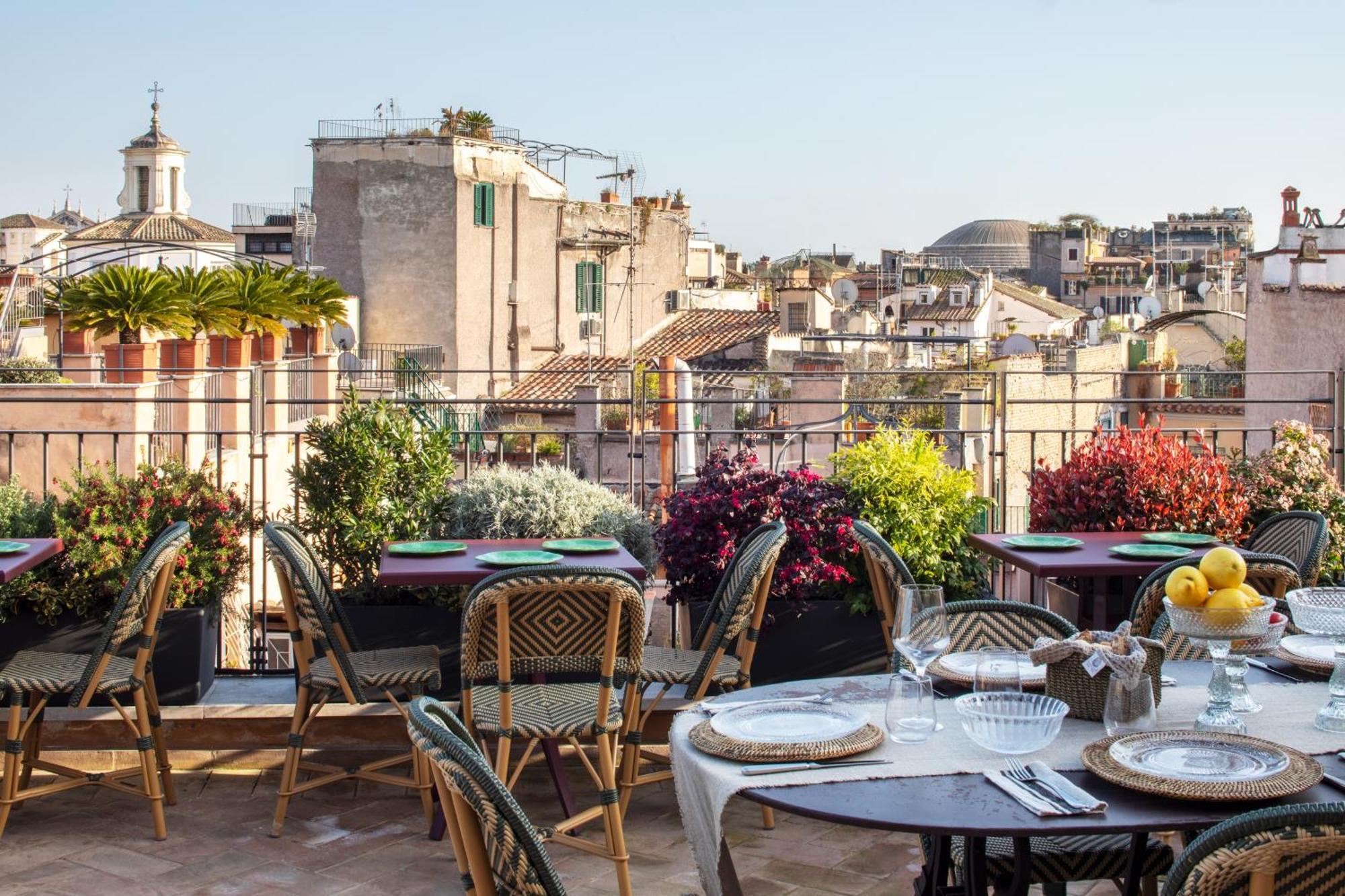 Hotel Adriano Rooftop Roma Ngoại thất bức ảnh