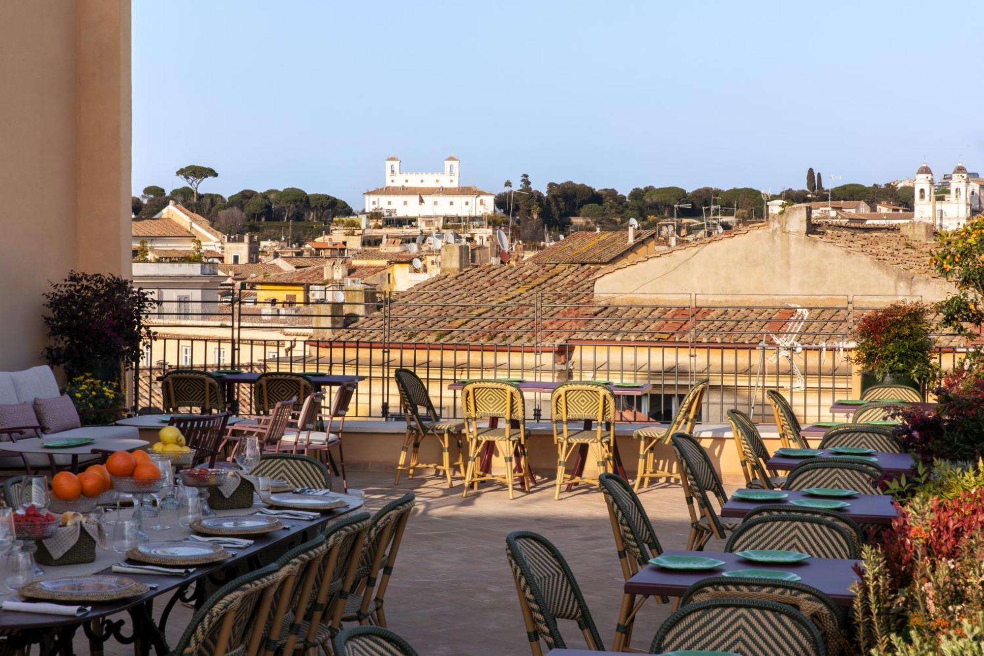 Hotel Adriano Rooftop Roma Ngoại thất bức ảnh