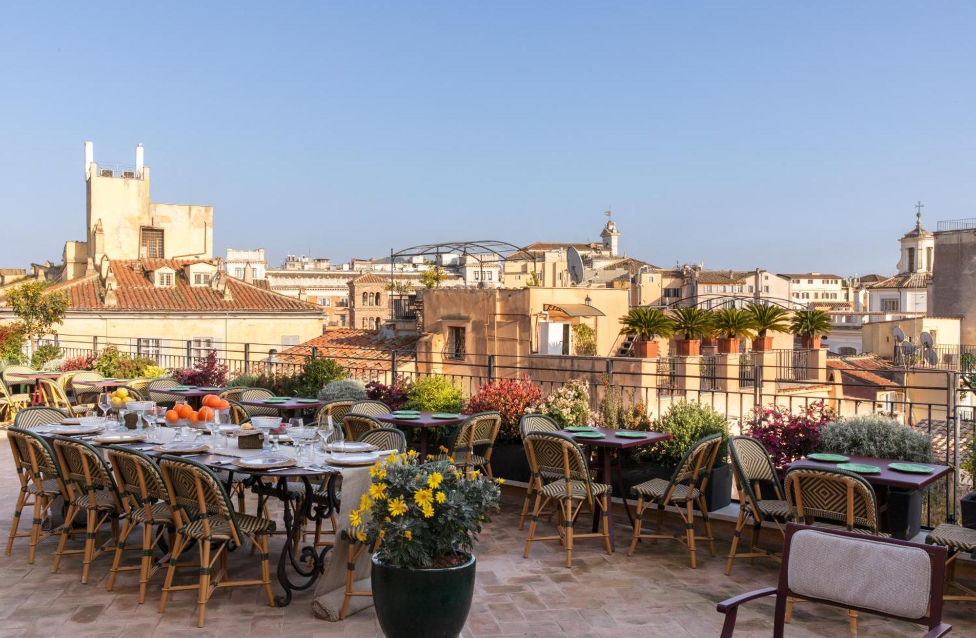 Hotel Adriano Rooftop Roma Ngoại thất bức ảnh
