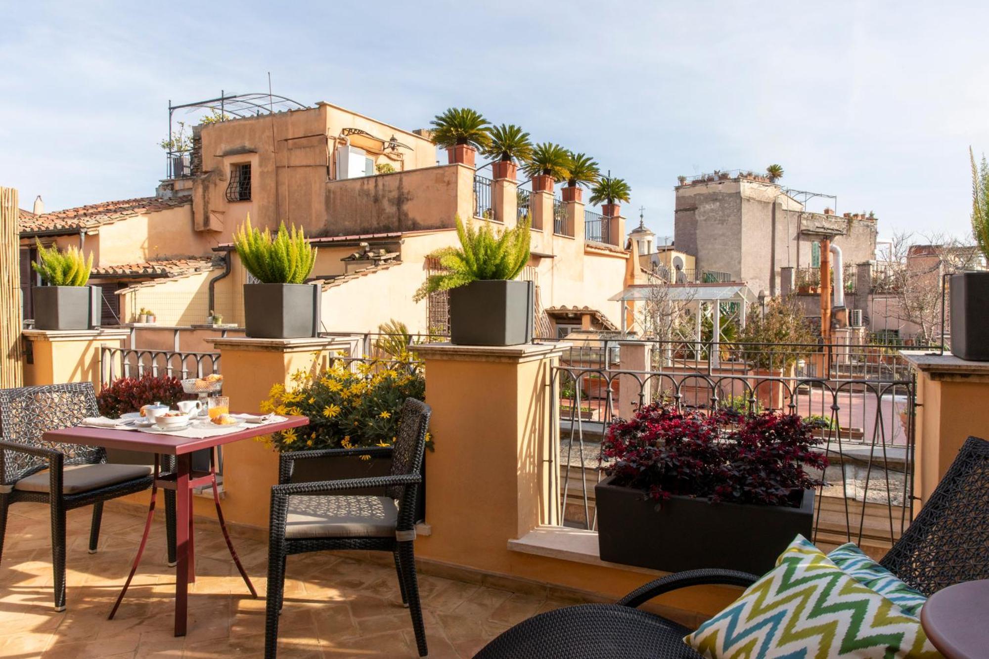 Hotel Adriano Rooftop Roma Ngoại thất bức ảnh